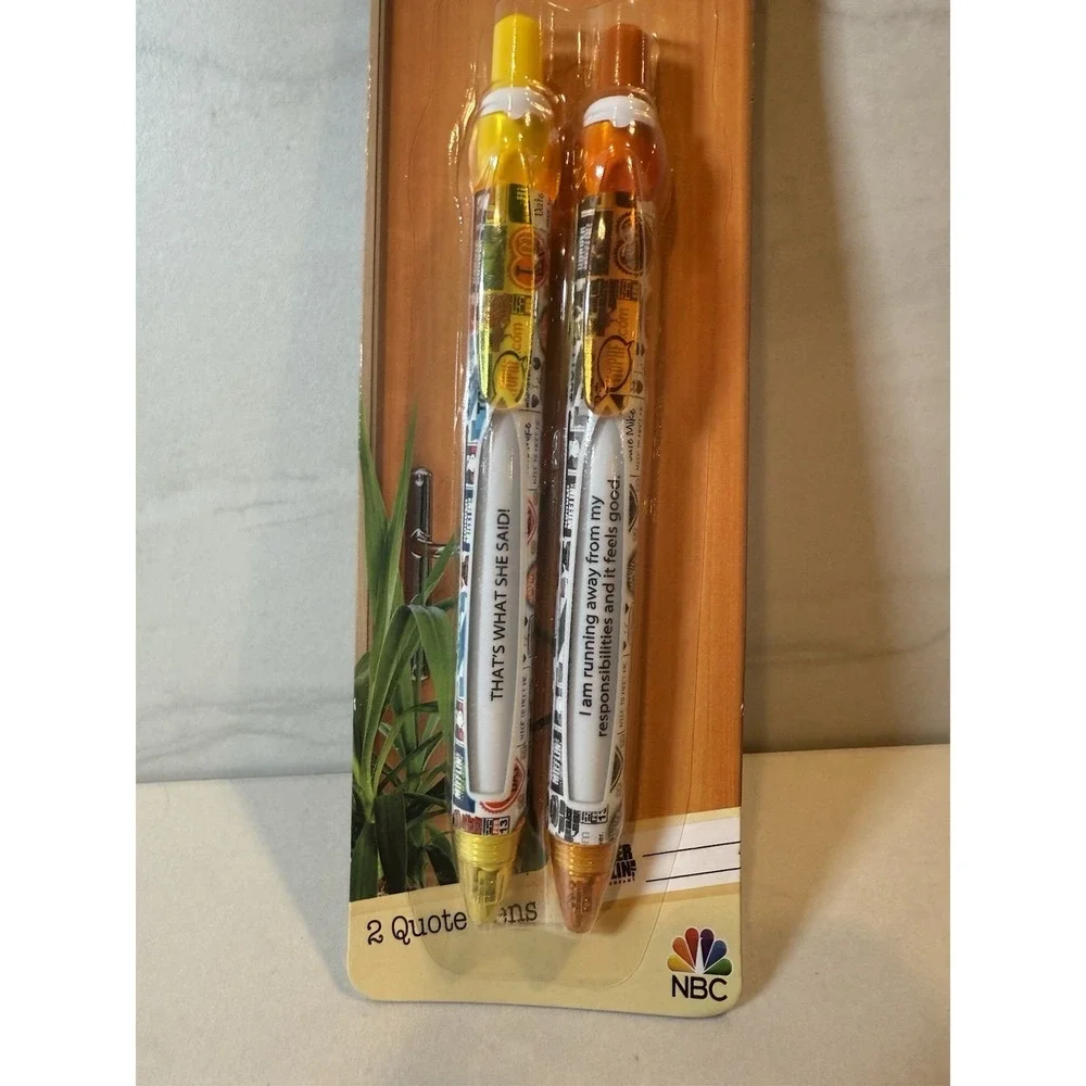 The Office NBC Quote Pens‎ Set of 2 New In Box
